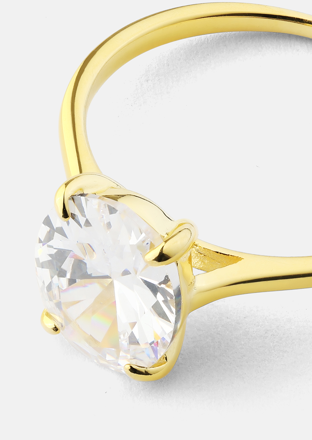 Anillo Clarity - 18k Chapado en oro
