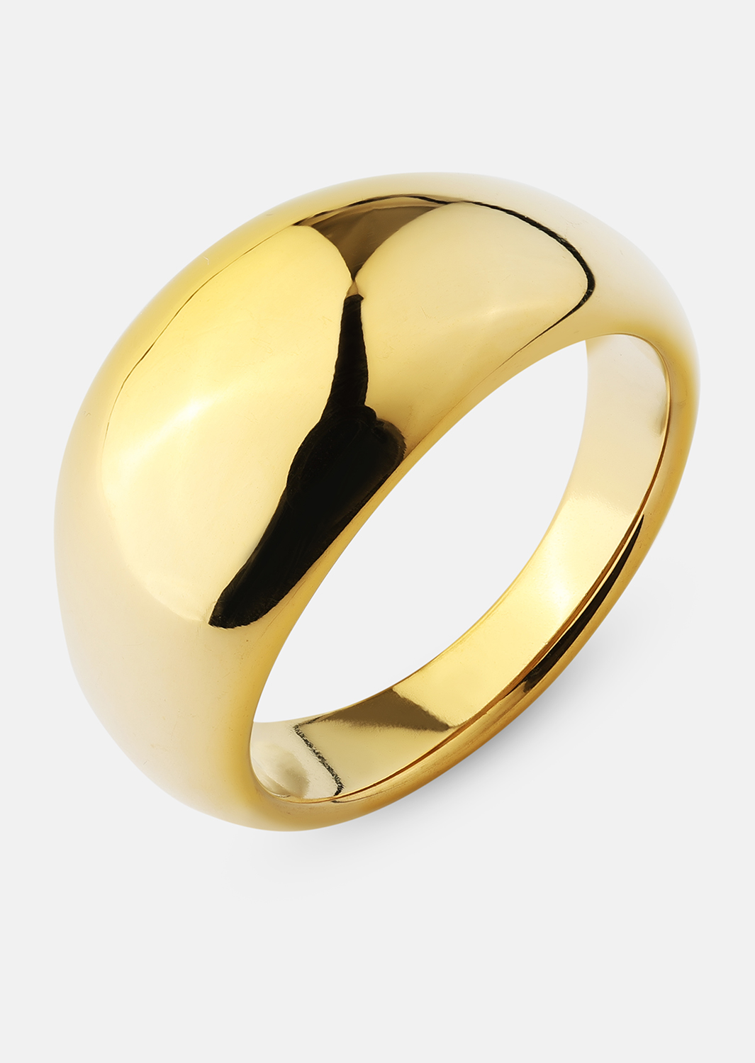 Anillo Harmonia - Chapado en oro de 18k