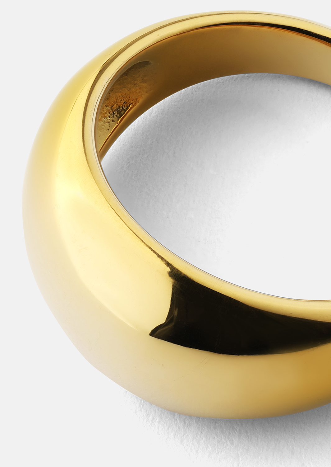 Anillo Harmonia - Chapado en oro de 18k