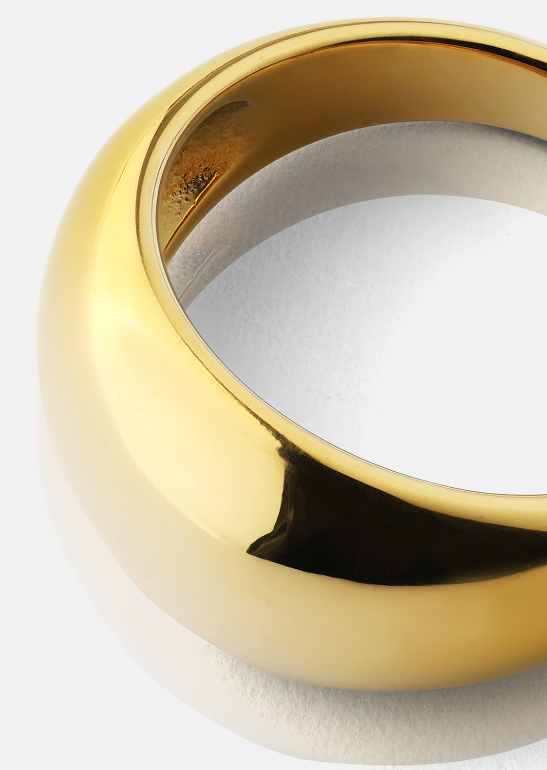 Anillo Harmonia - Chapado en oro de 18k
