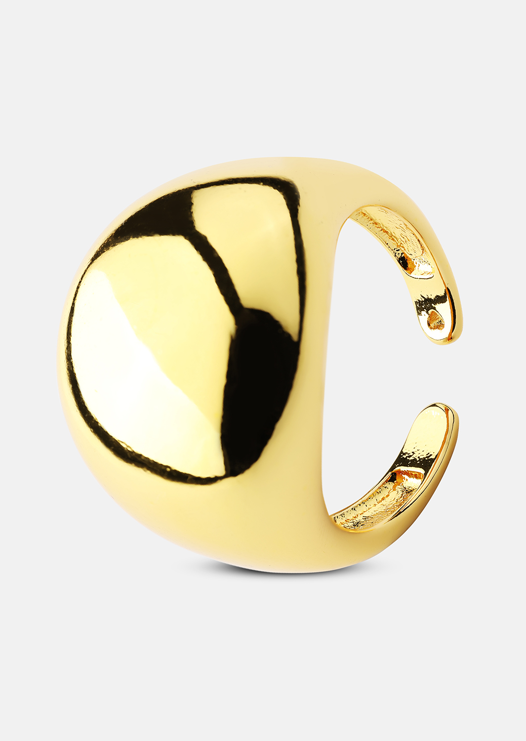 Anillo Eterna - Chapado en oro de 18k