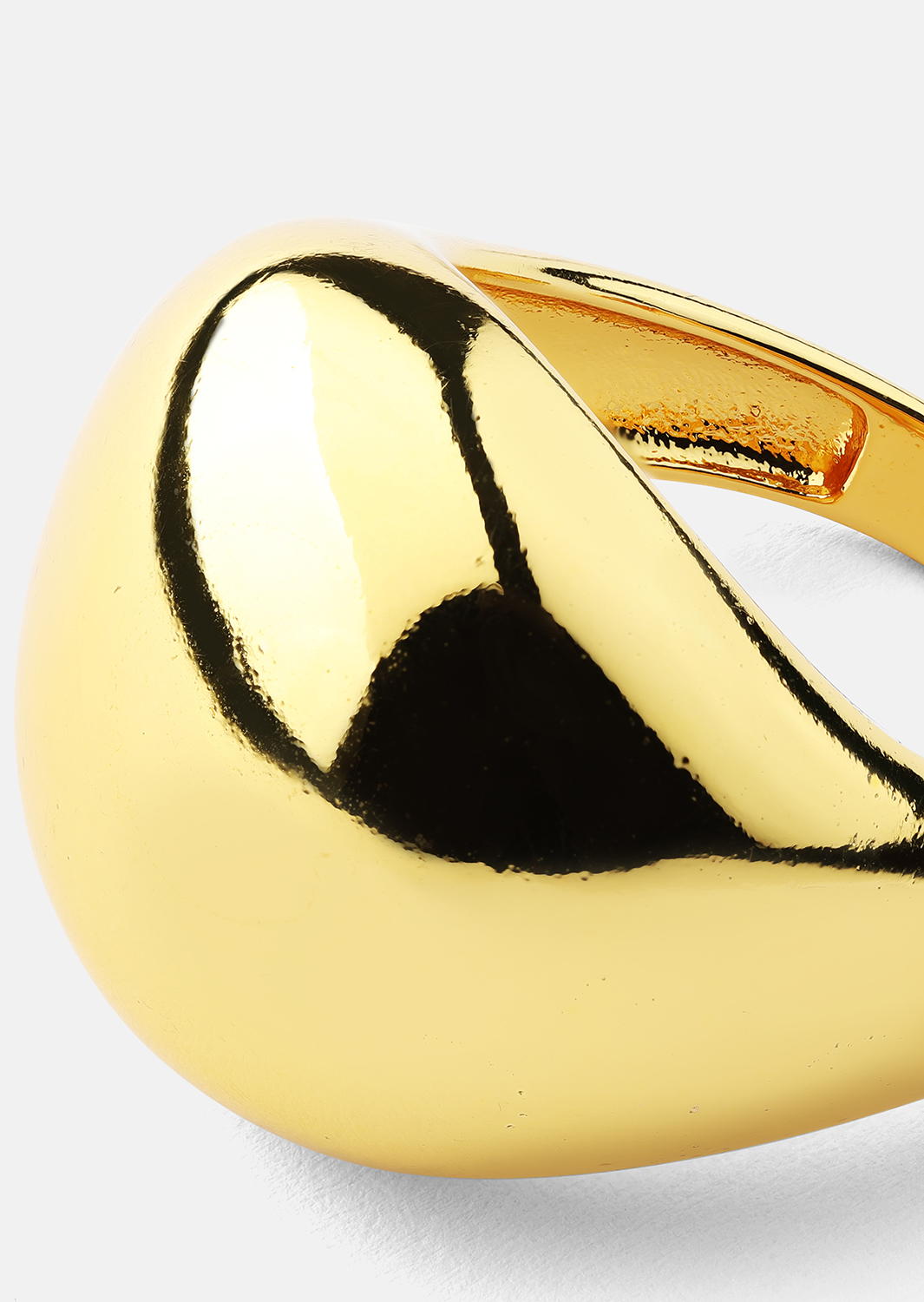 Anillo Eterna - Chapado en oro de 18k