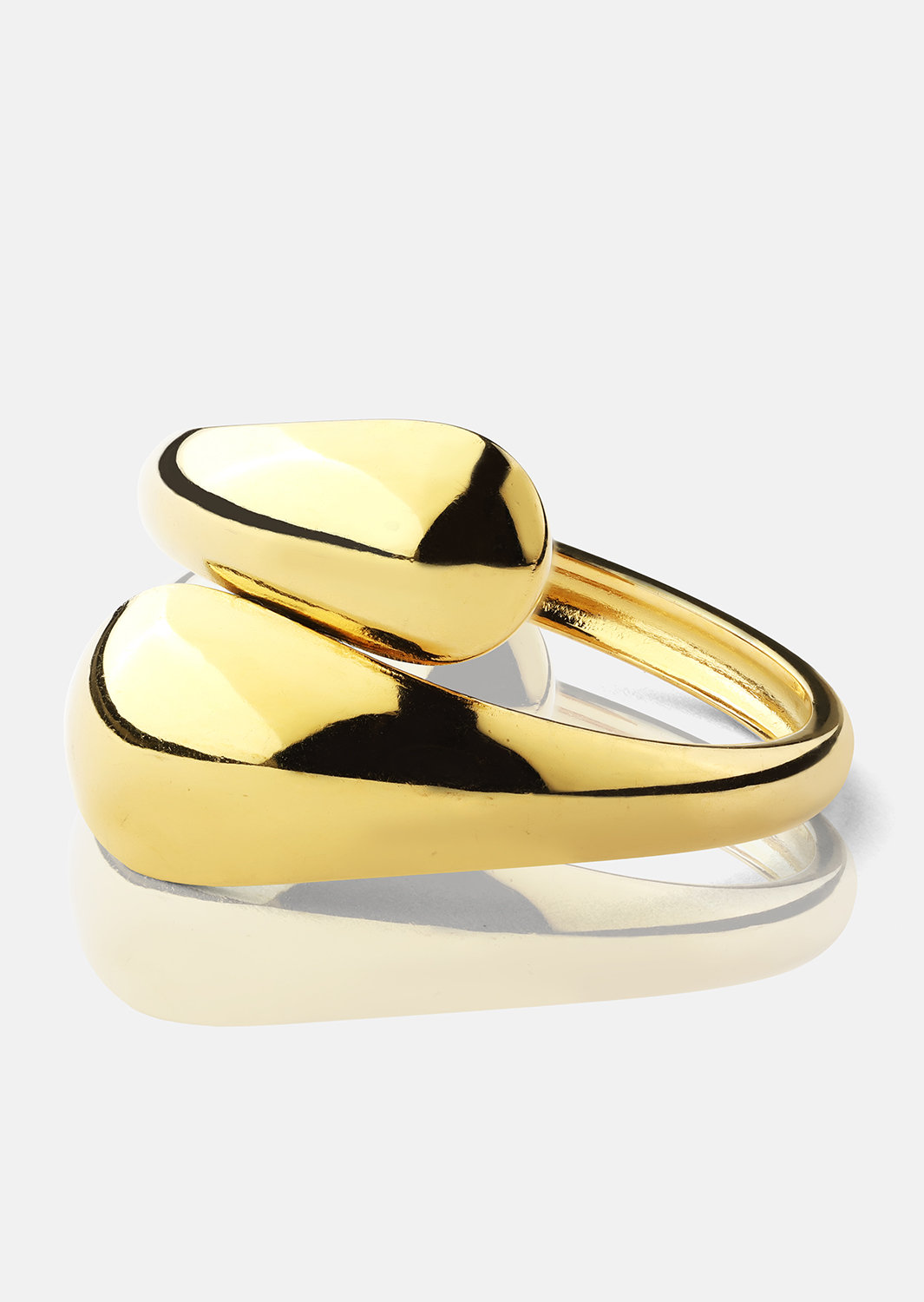 Anillo Bold Drops - Chapado en oro de 18k