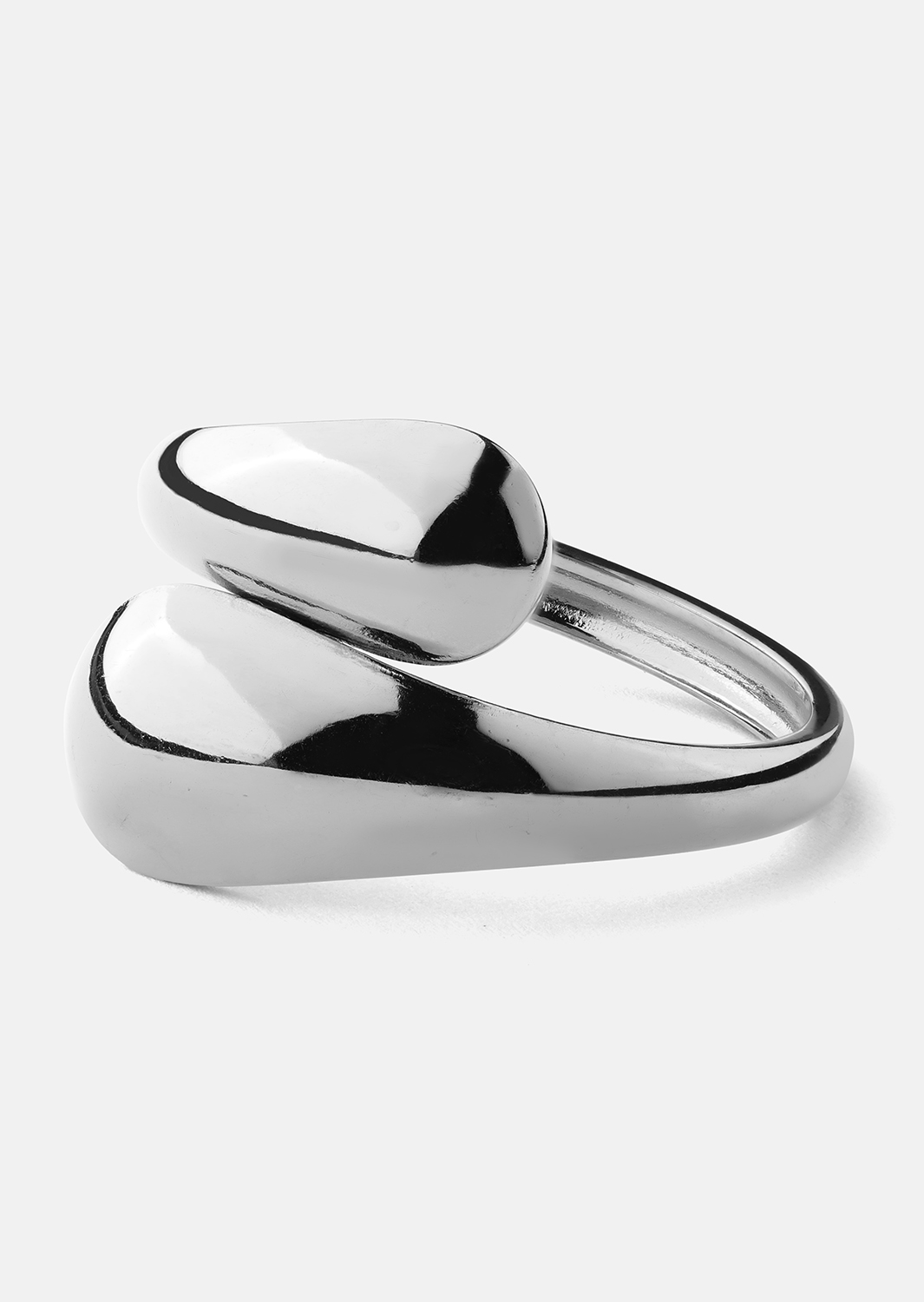 Anillo Bold Drops - Chapado en plata