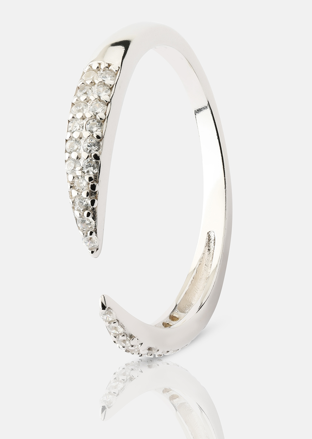 Anillo Celestina- Chapado en plata