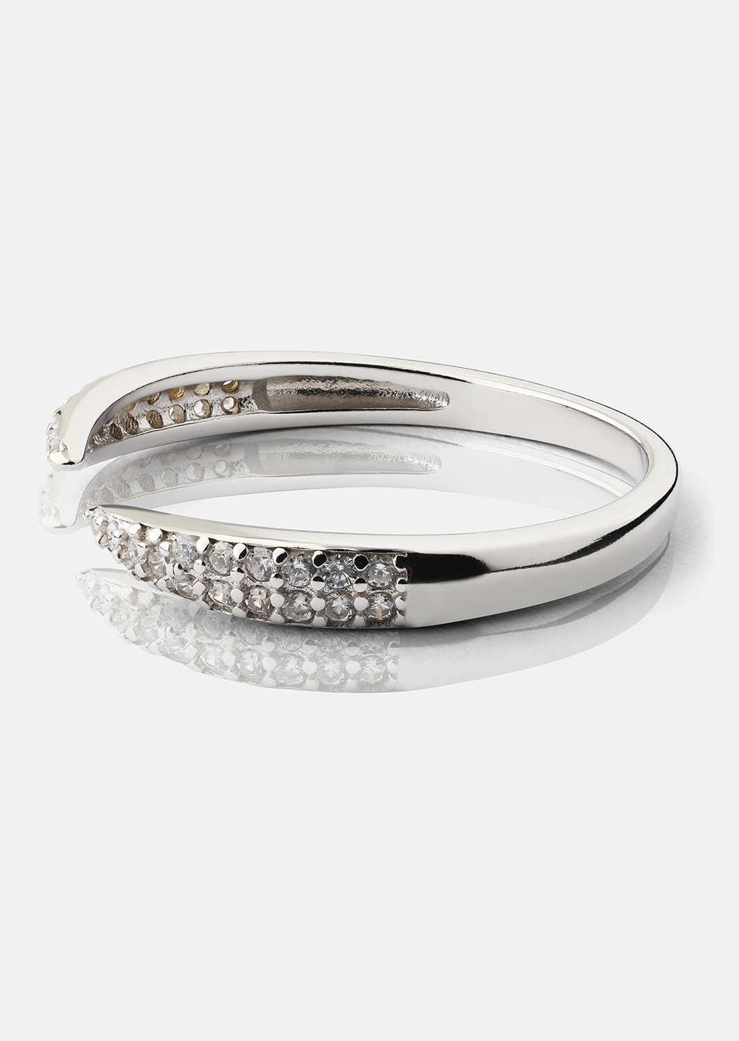 Anillo Celestina- Chapado en plata