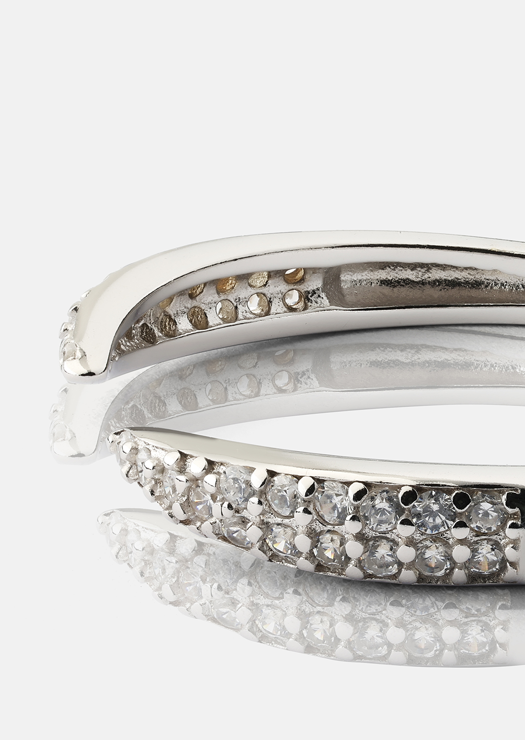 Anillo Celestina- Chapado en plata