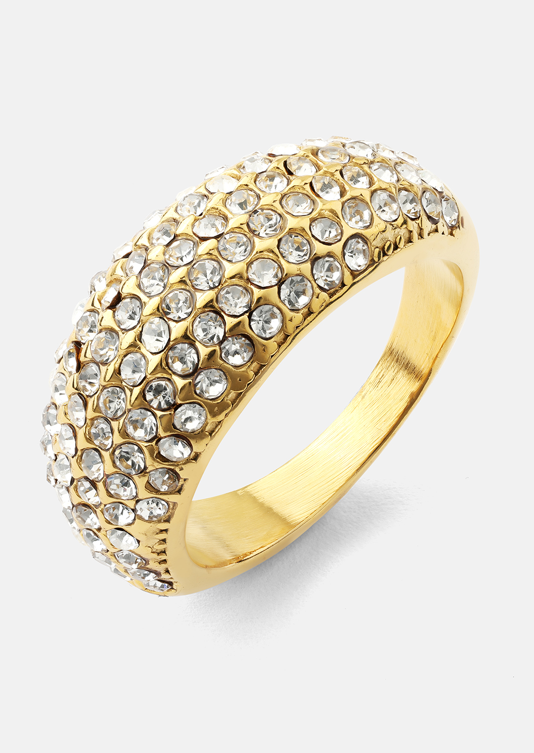 Stella Glimmer Anillo - 18k Chapado en oro