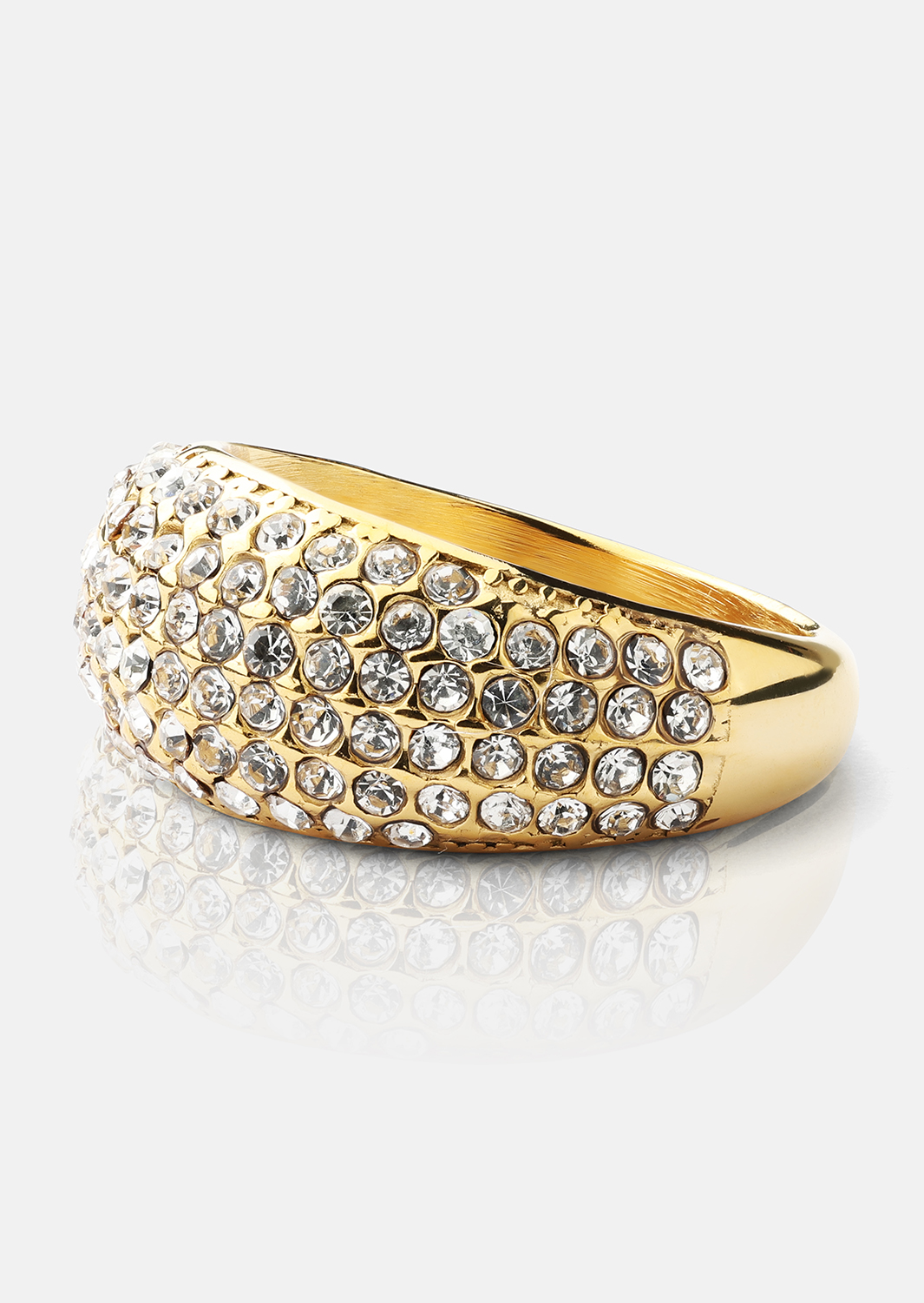 Stella Glimmer Anillo - 18k Chapado en oro