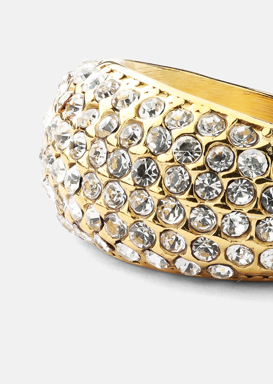 Stella Glimmer Anillo - 18k Chapado en oro