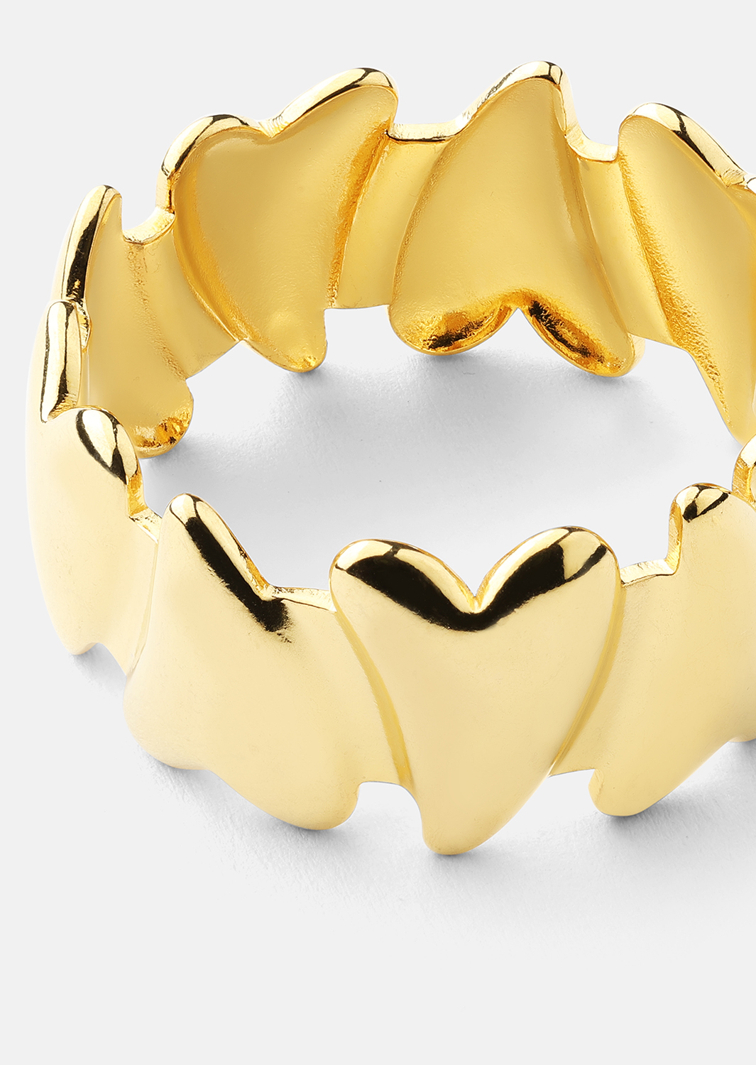 Anillo Heartglow - 18k Chapado en oro