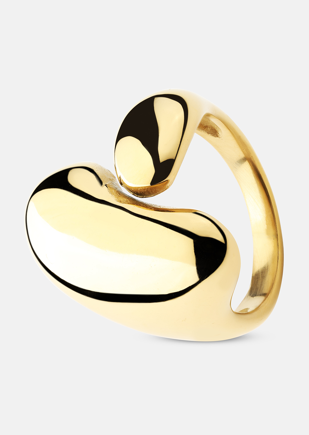 Anillo Fluid Power - 18k Chapado en oro