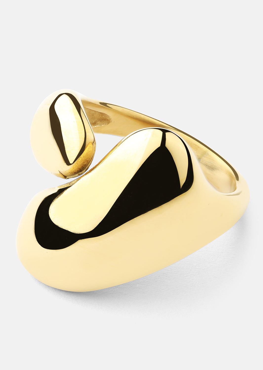 Anillo Fluid Power - 18k Chapado en oro