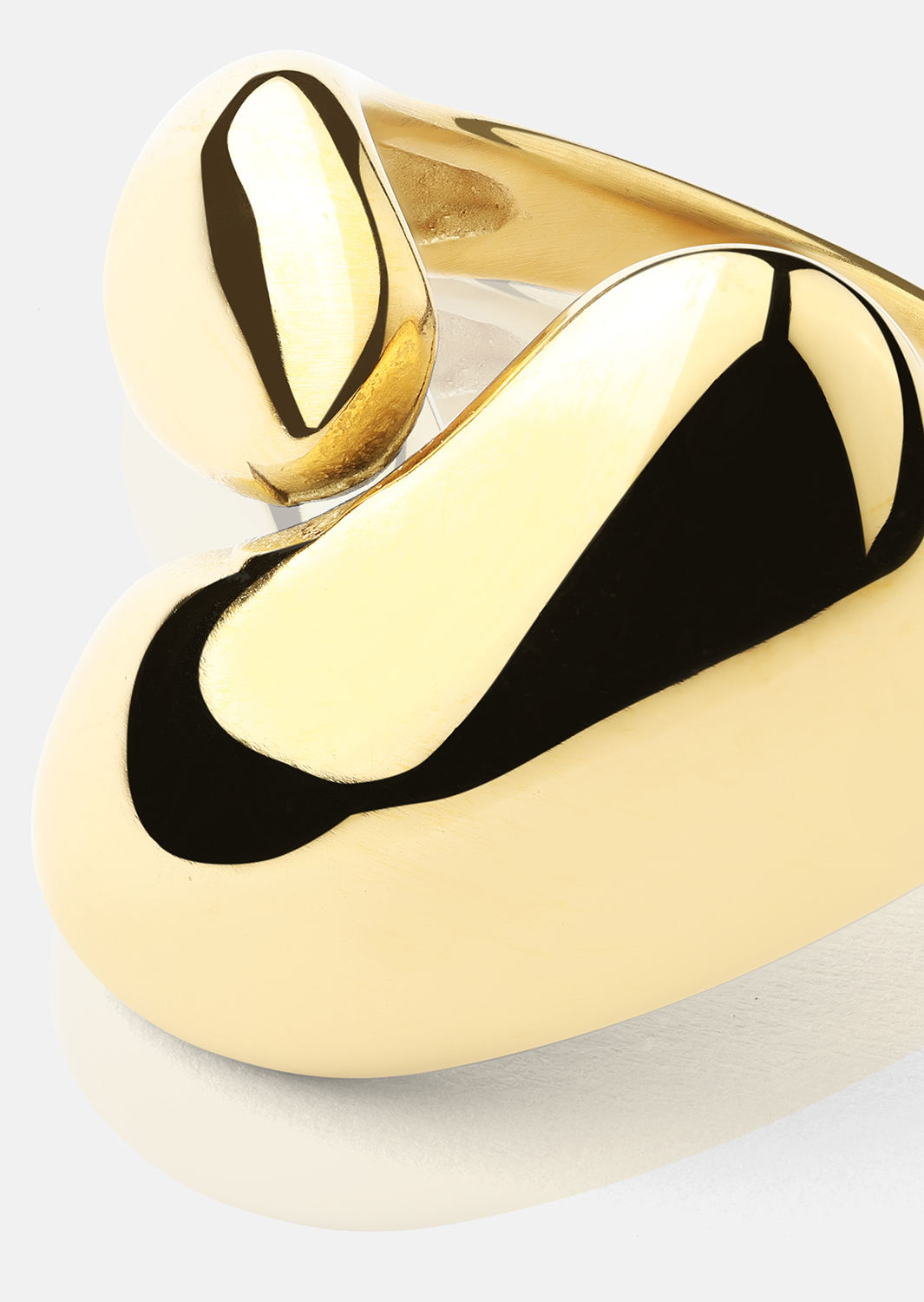 Anillo Fluid Power - 18k Chapado en oro