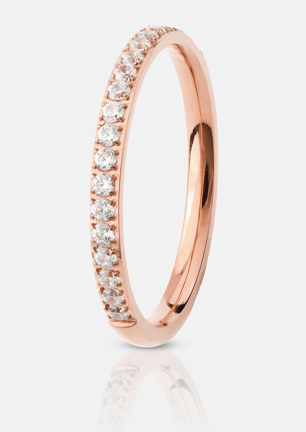 Anillo Gloomy - 18k Rose Chapado en oro