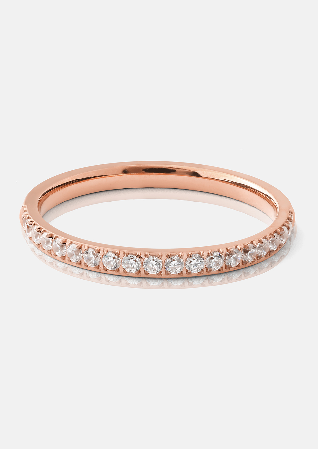 Anillo Gloomy - 18k Rose Chapado en oro