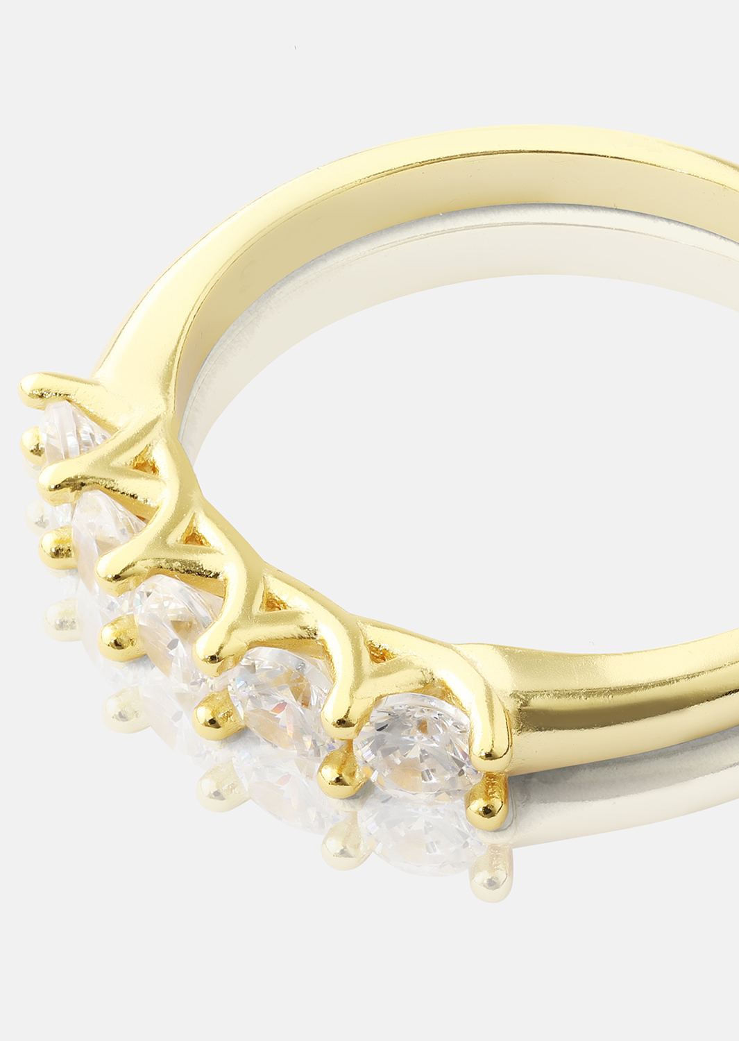 Anillo Glowfly - 18k Chapado en oro