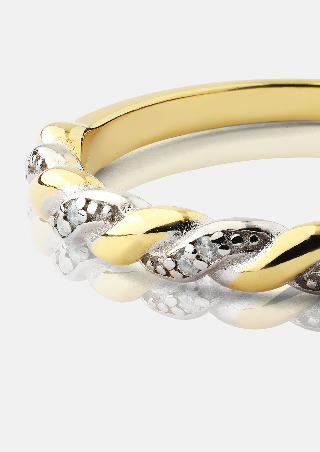 Celesta Anillo - 18k Chapado en oro