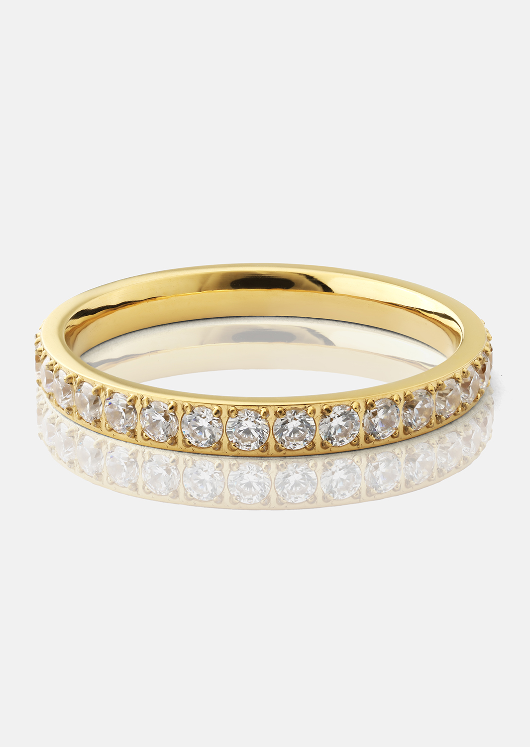 Celestara Anillo - 18k Chapado en oro