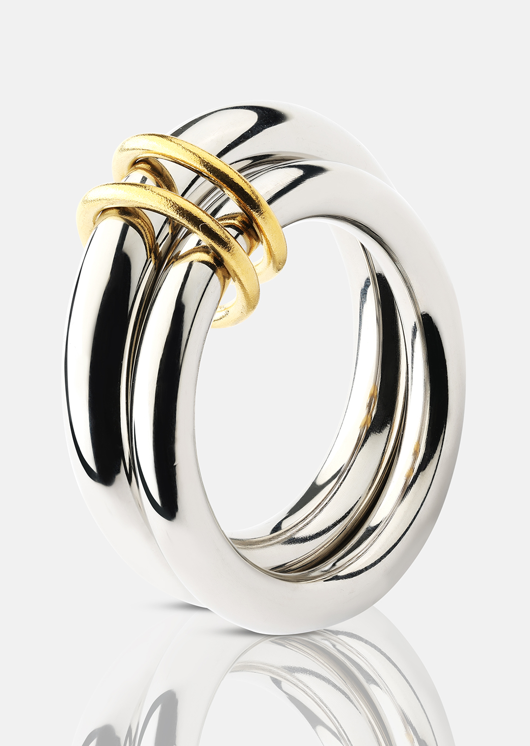 Unity Anillo - 18k Chapado en oro
