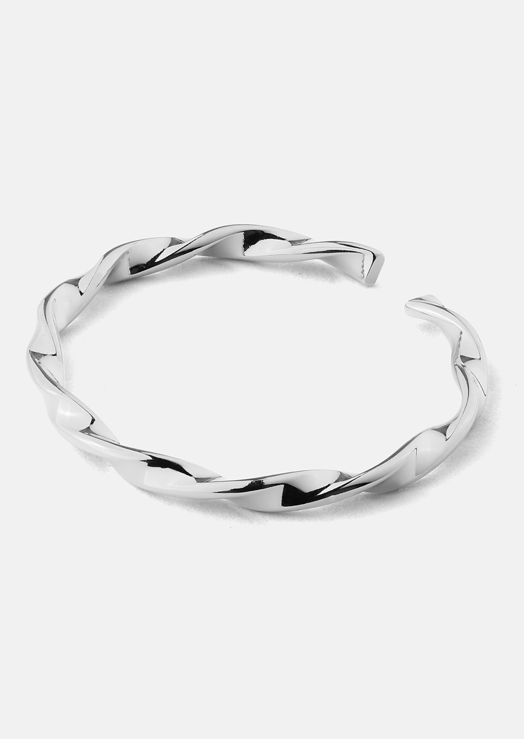 Anillo Twist Whisper - Chapado en plata