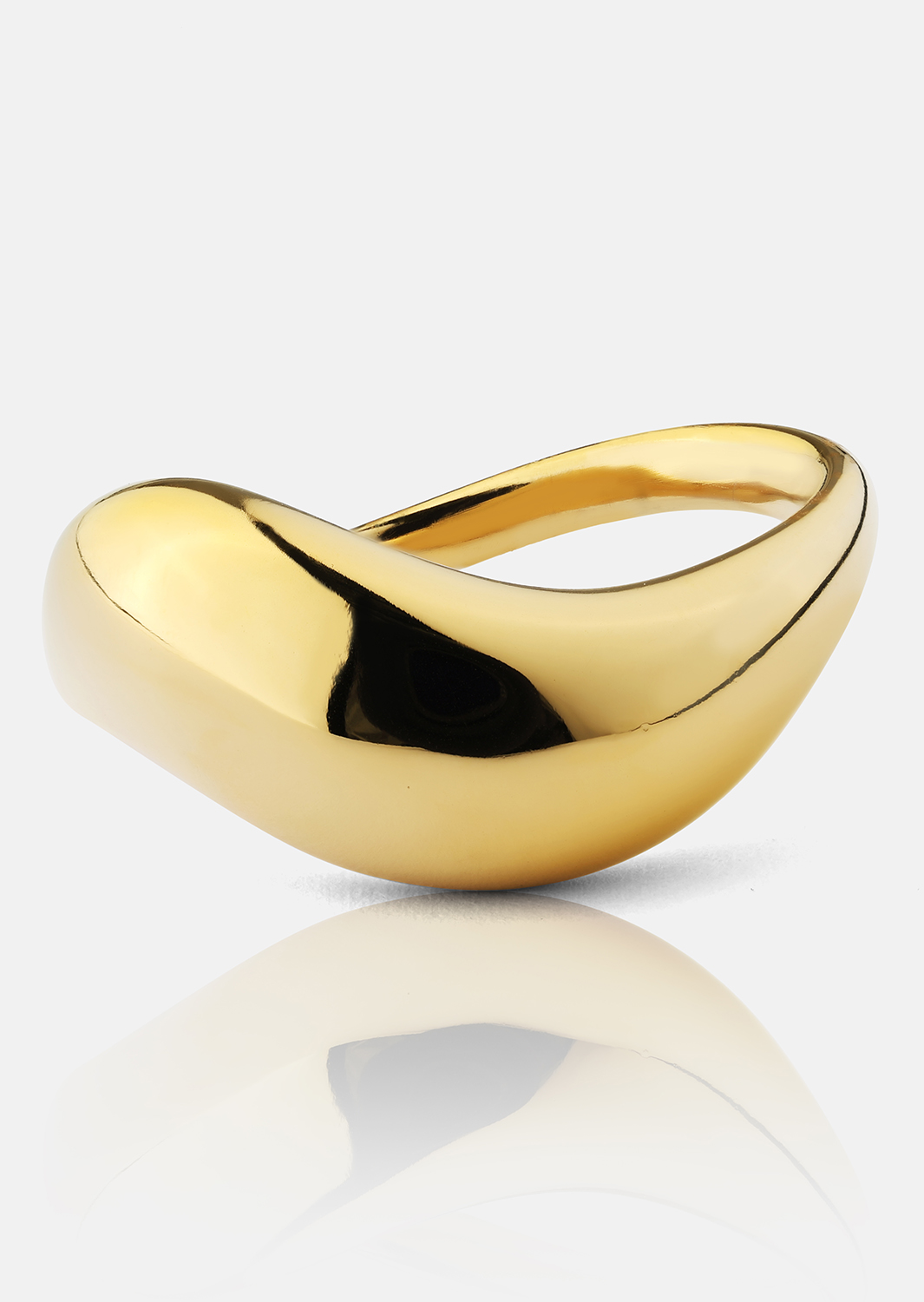 Ondina Anillo - 18k Chapado en oro
