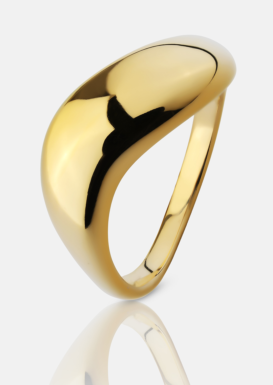 Ondina Anillo - 18k Chapado en oro