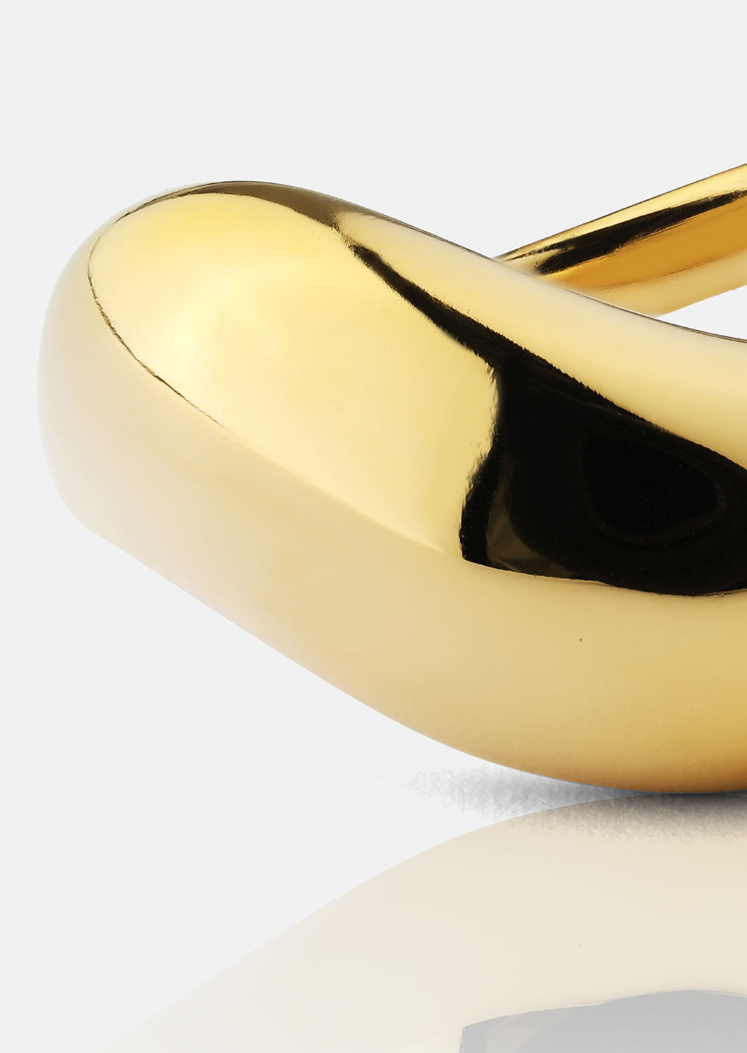 Ondina Anillo - 18k Chapado en oro