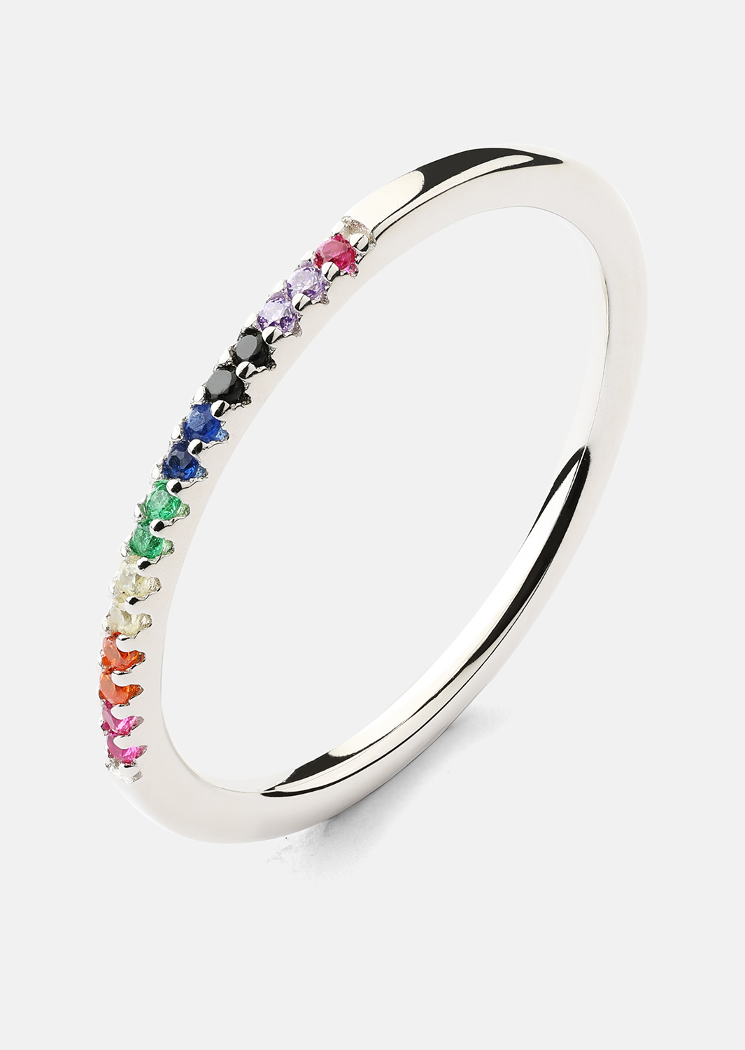 Anillo Prism - Chapado en plata