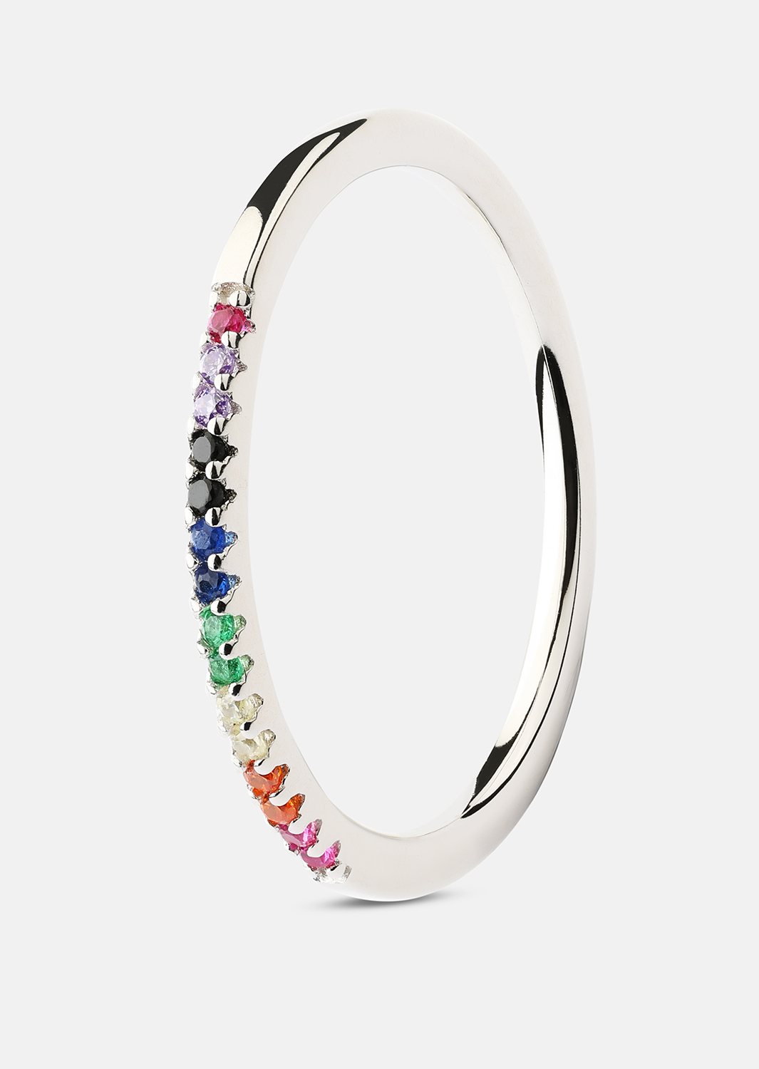 Anillo Prism - Chapado en plata