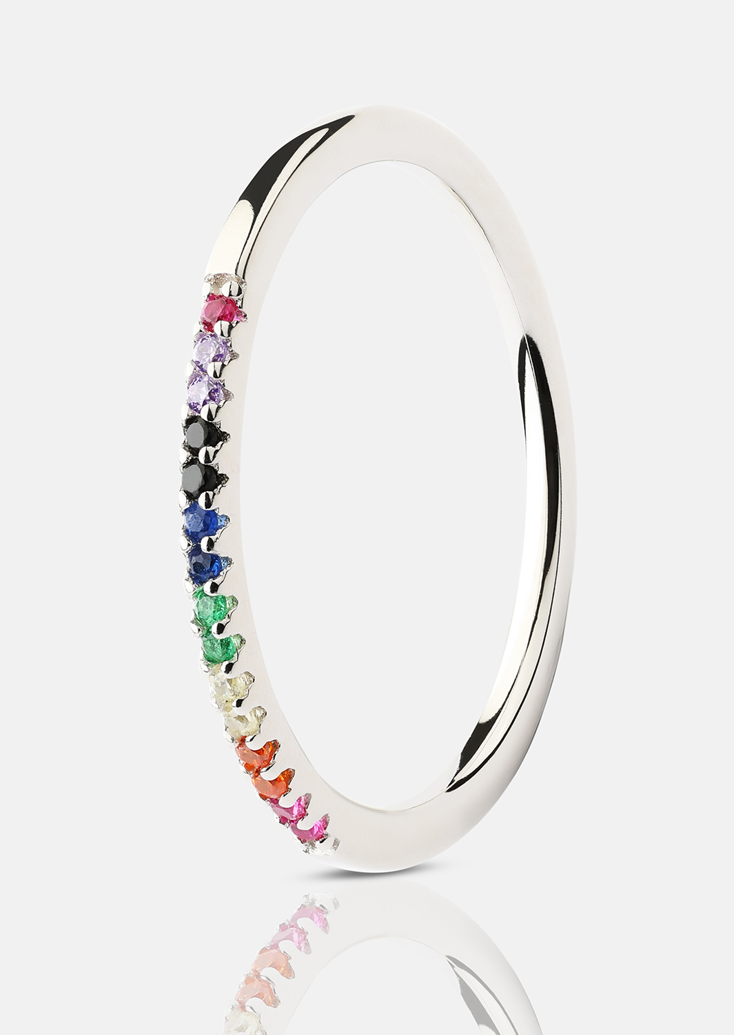 Anillo Prism - Chapado en plata