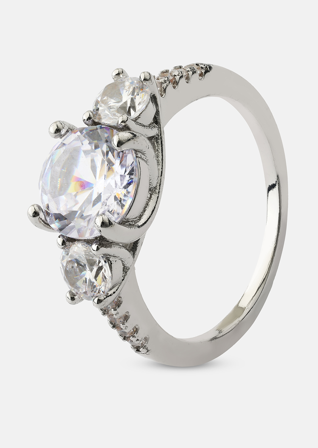Anillo Trinity - Chapado en plata