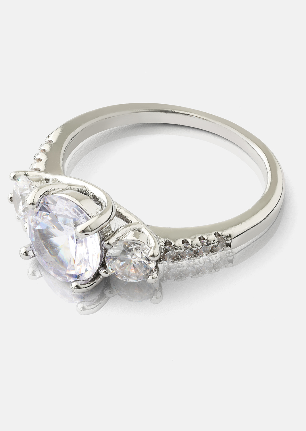 Anillo Trinity - Chapado en plata