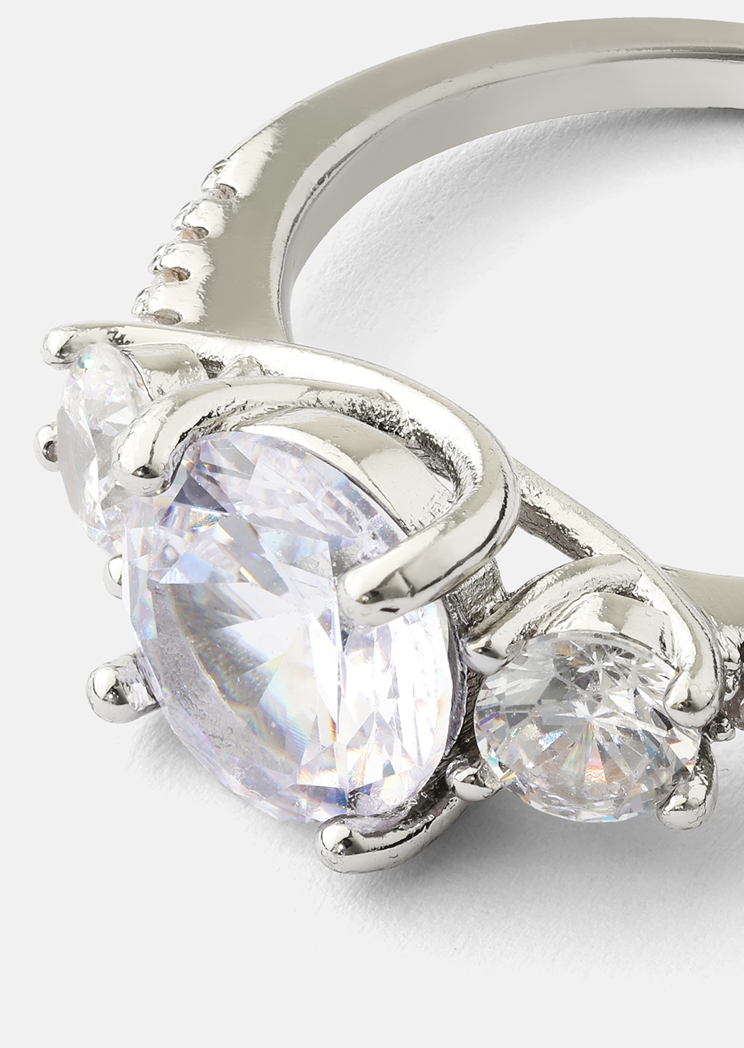 Anillo Trinity - Chapado en plata