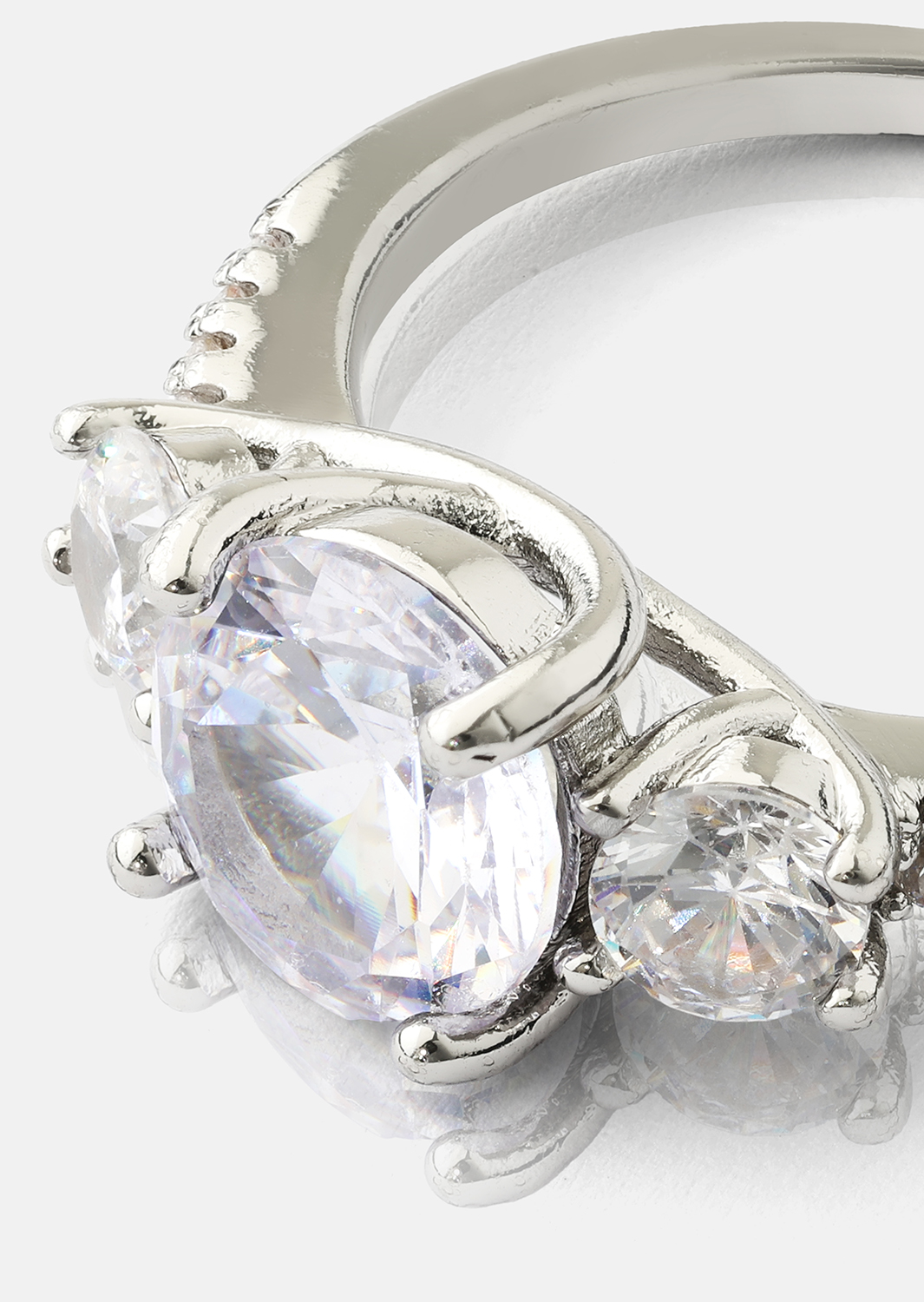 Anillo Trinity - Chapado en plata