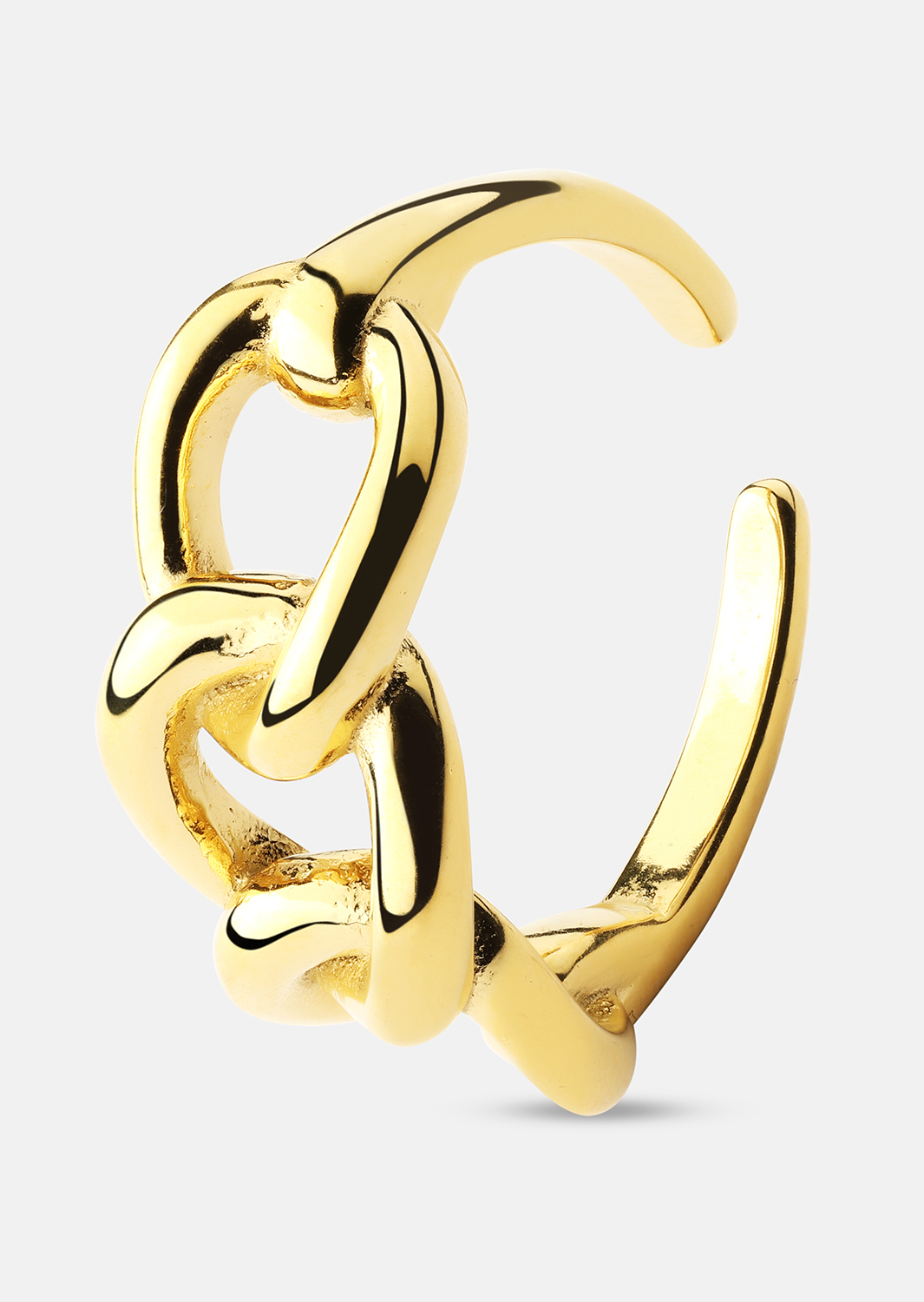 Anillo Golden Link - 18K Chapado en oro