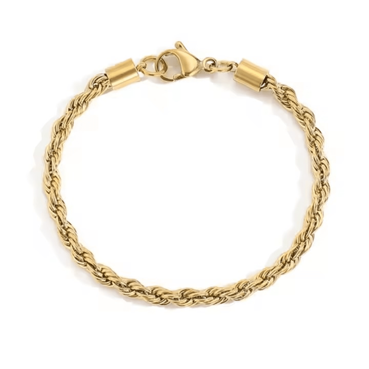 Pulsera Tresse - 18k Chapada en oro